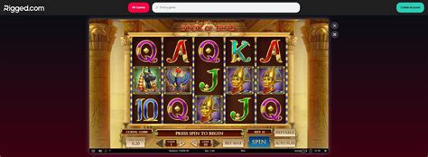 Rigged Casino Review & Ratings .